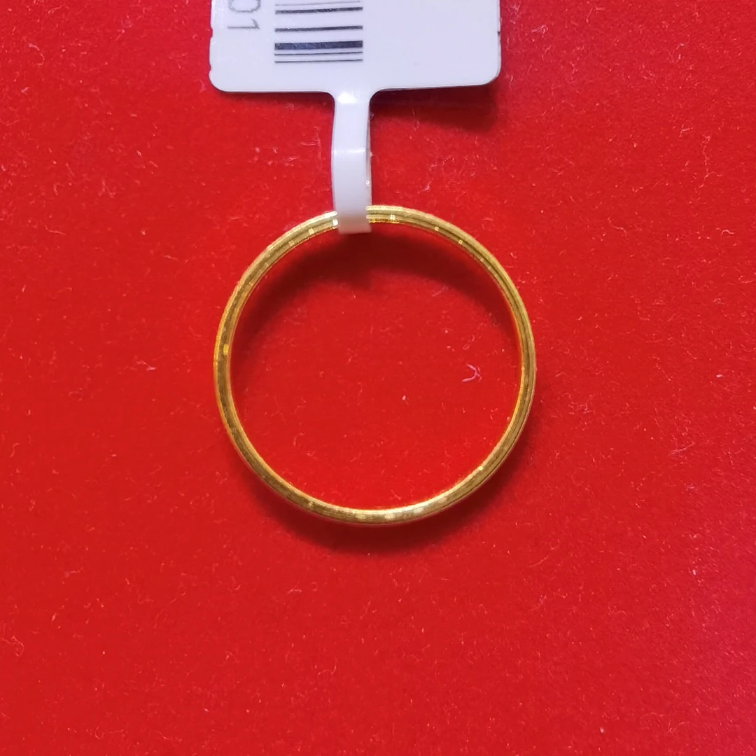 【夏夏专享】足金999 圆环 ZP 0.96 攒金有道