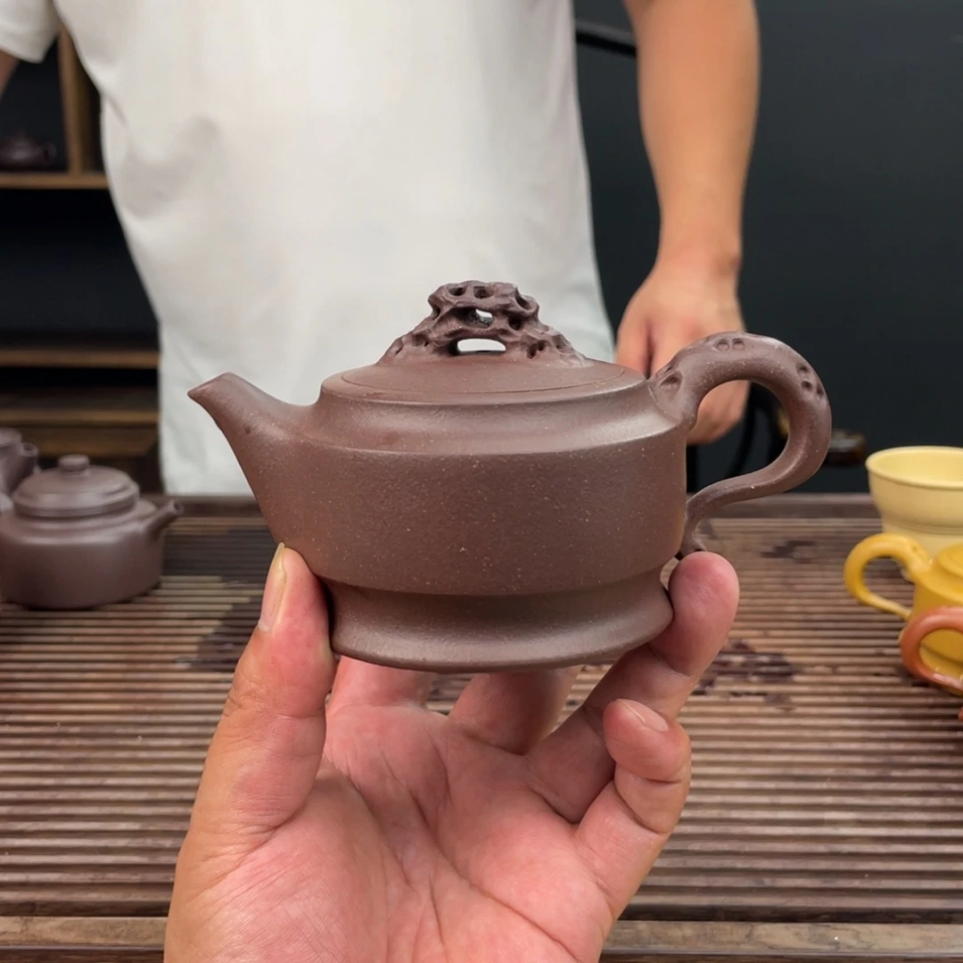 茶壶紫砂磐石手磨料