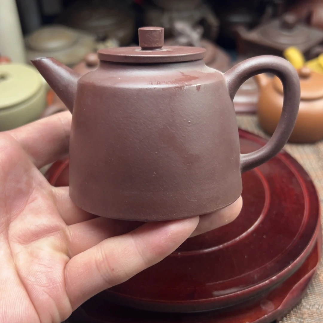 茶壶紫砂宜兴原矿紫砂壶150毫升容量