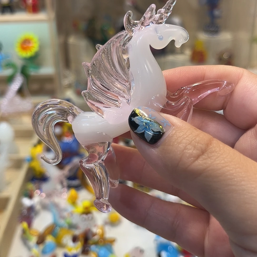 琉璃手工艺品飞马