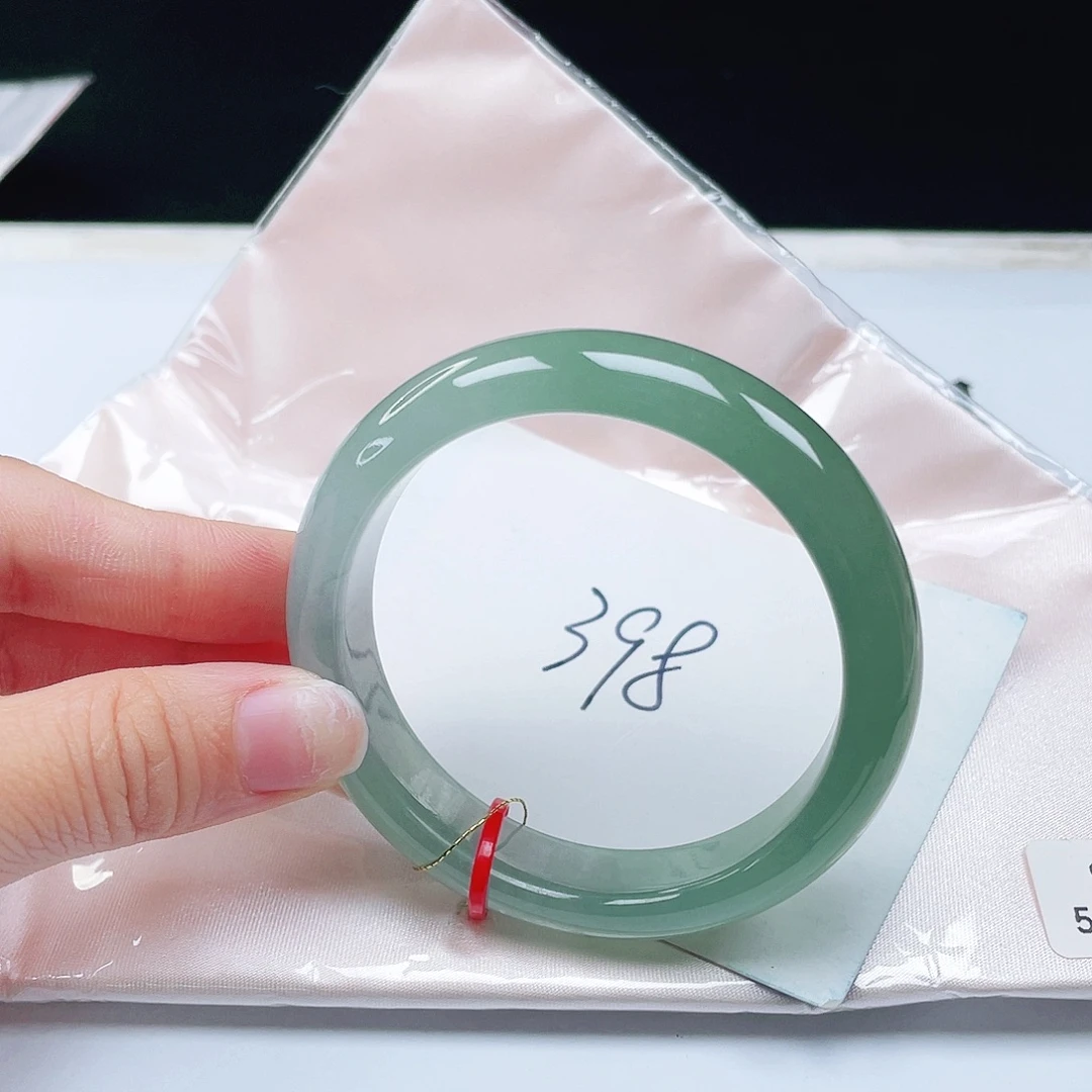 翡翠未镶嵌手镯53正圈