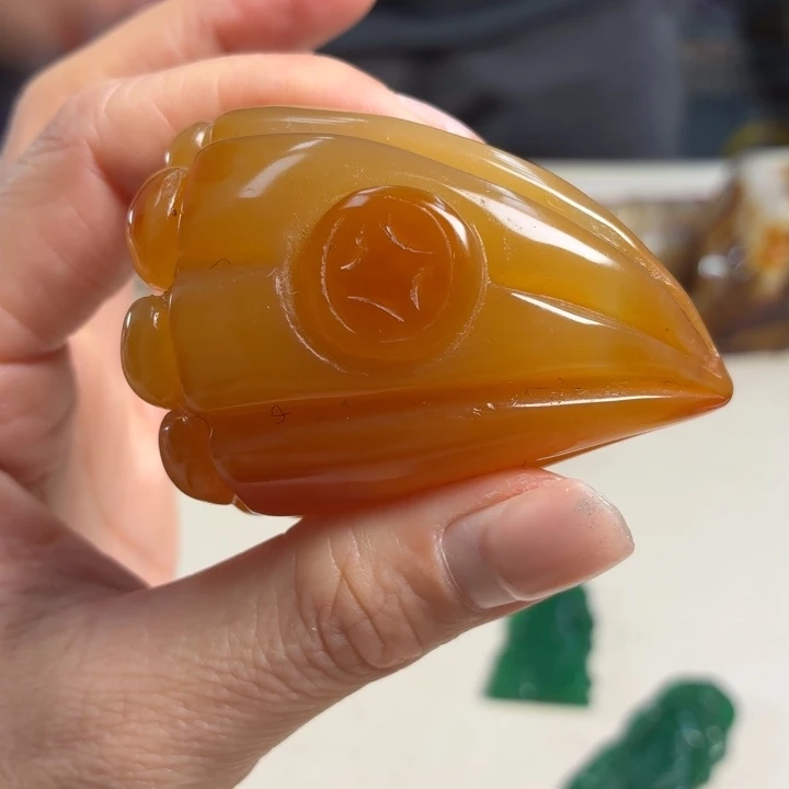 玛瑙/玉髓未镶嵌吊坠(不含链)