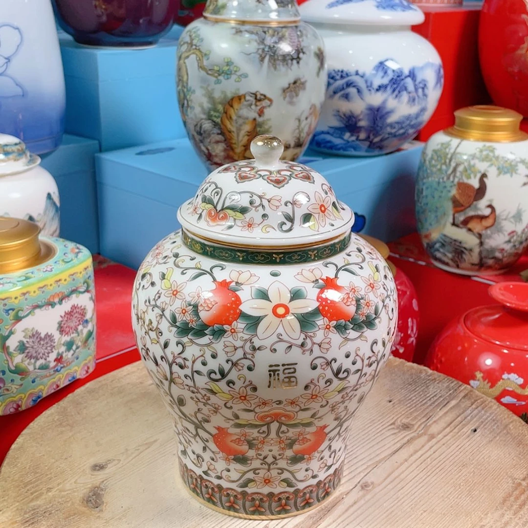 【闪购商品】罐陶瓷茶叶罐密封罐