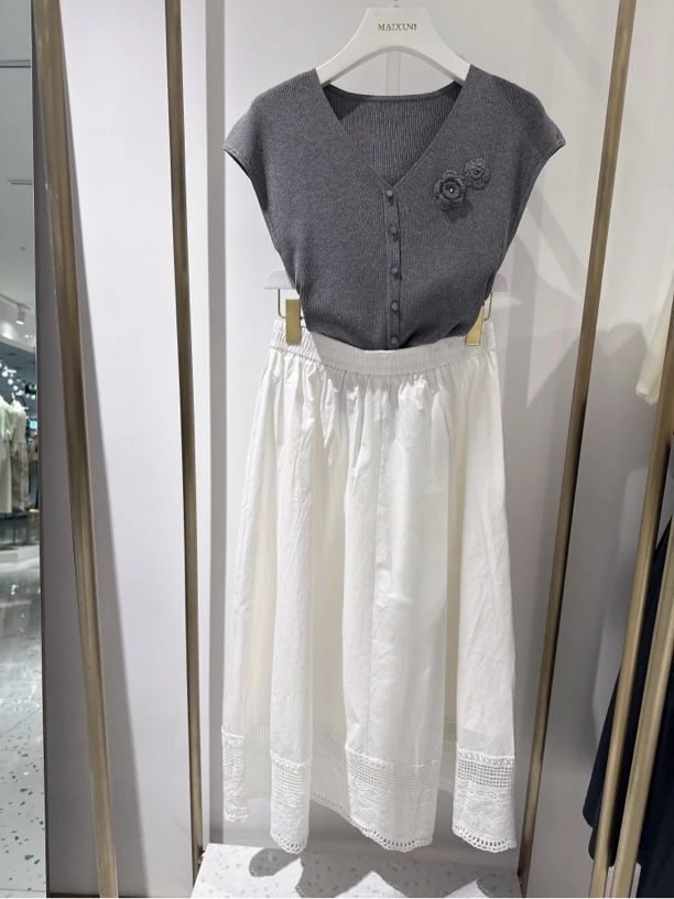 麦寻夏季时尚高级裙类套装
