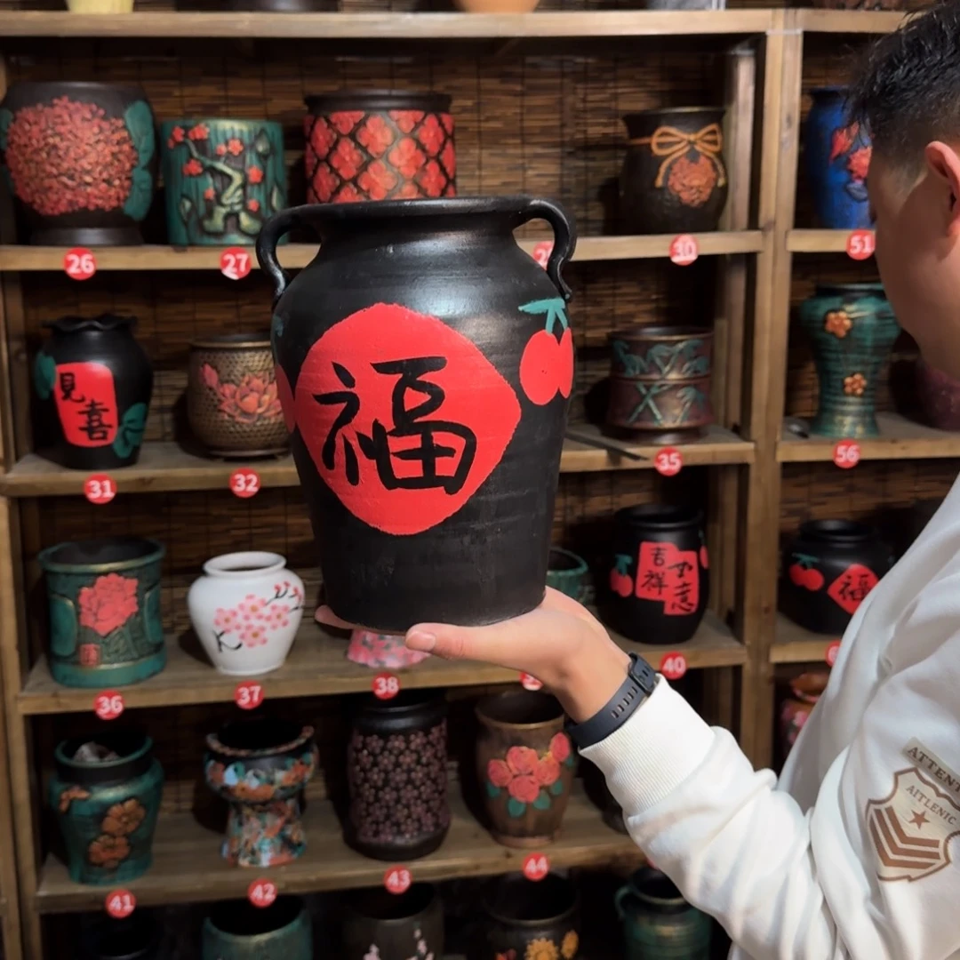 带孔高端浮雕花盆炸炸炸