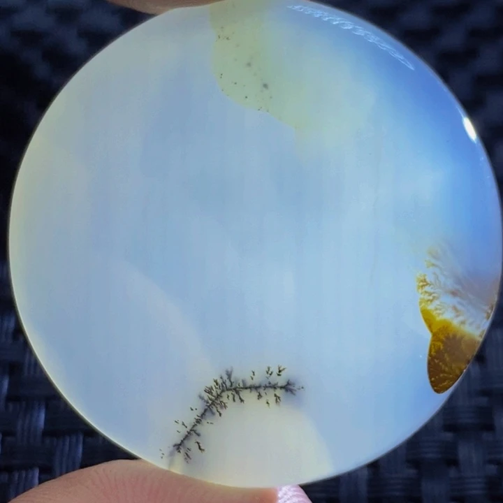 海***水玛瑙/玉髓颈饰未镶嵌