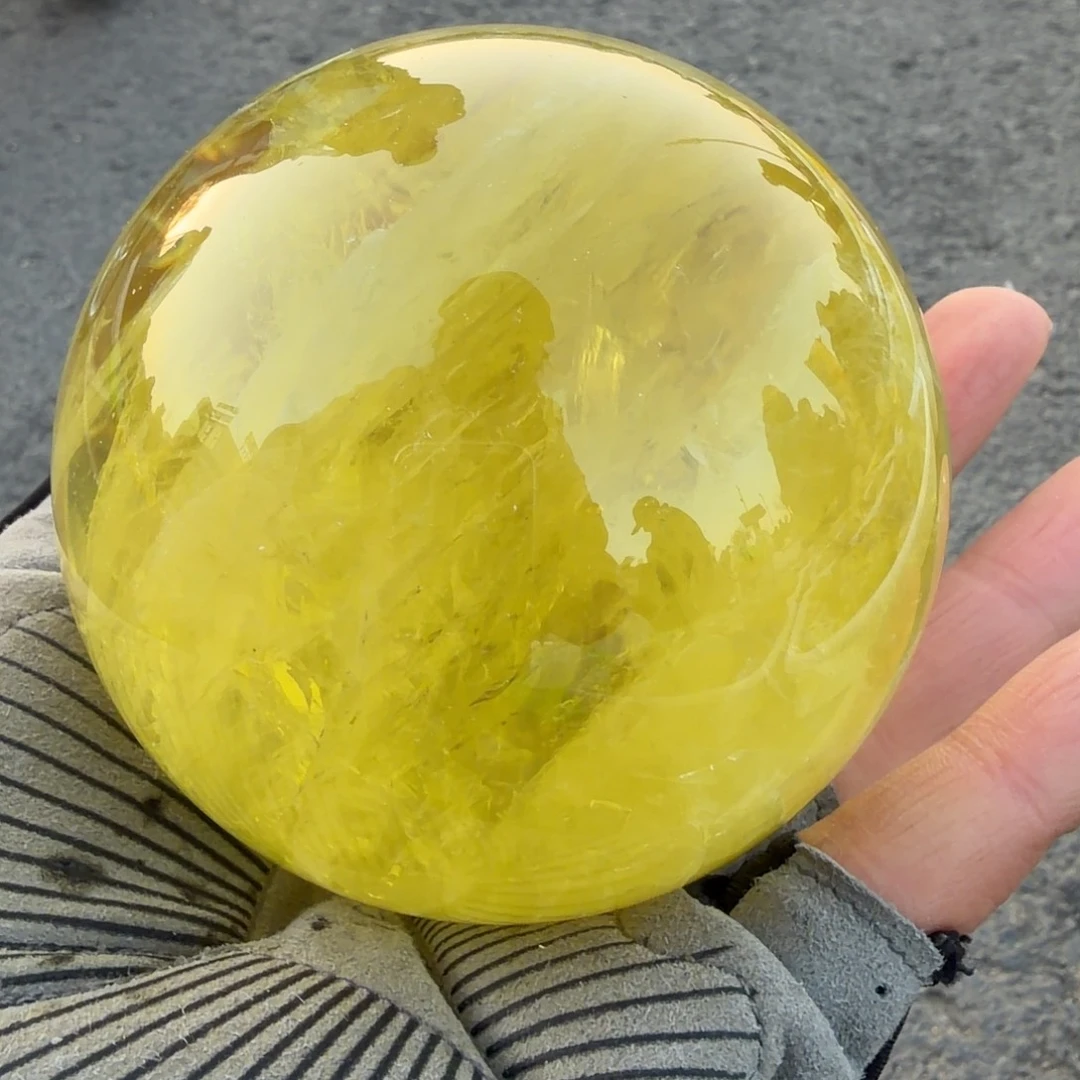 黄晶摆件未镶嵌未镶嵌天然水晶摆件