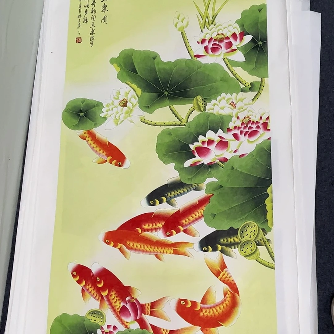 国画国画作品宣纸纯手绘