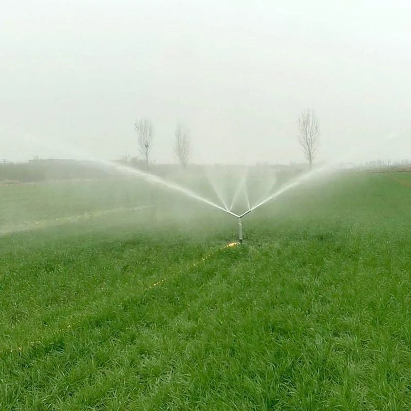 灌溉喷头羊角喷自动灌溉工具浇地神器农业草坪工业除尘360度转