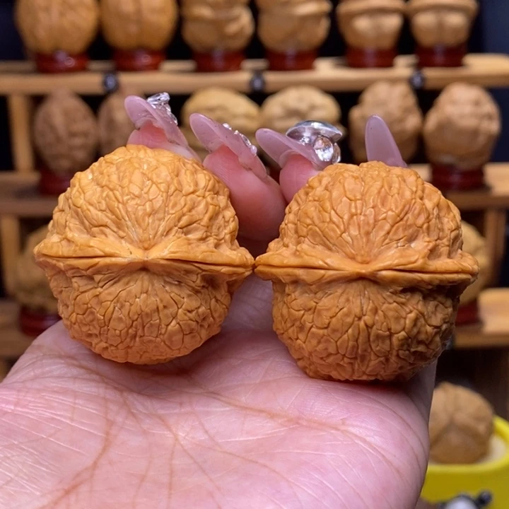 文玩核桃把件金丝绣球44号39➕尺