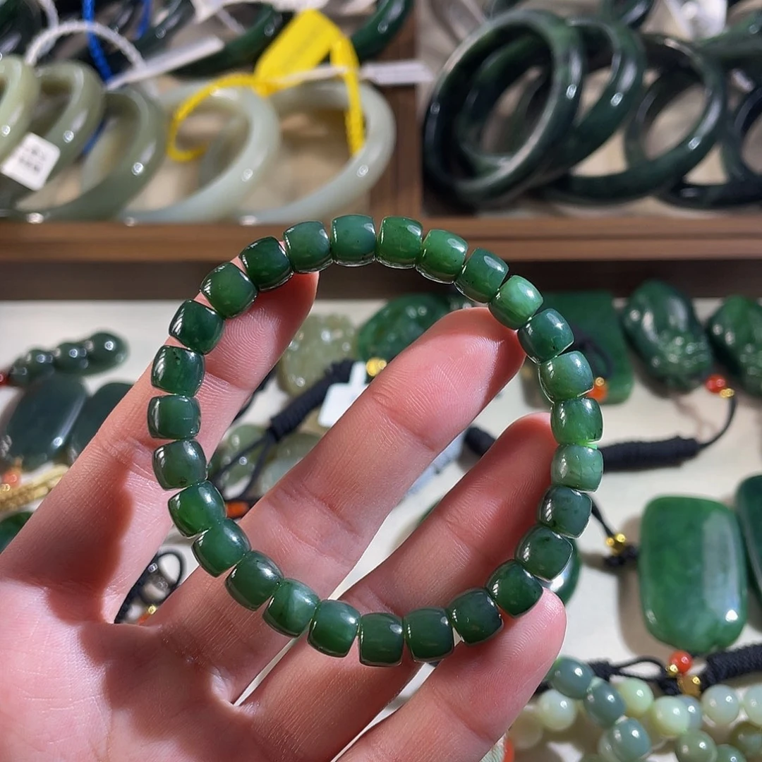 和田玉未镶嵌手串