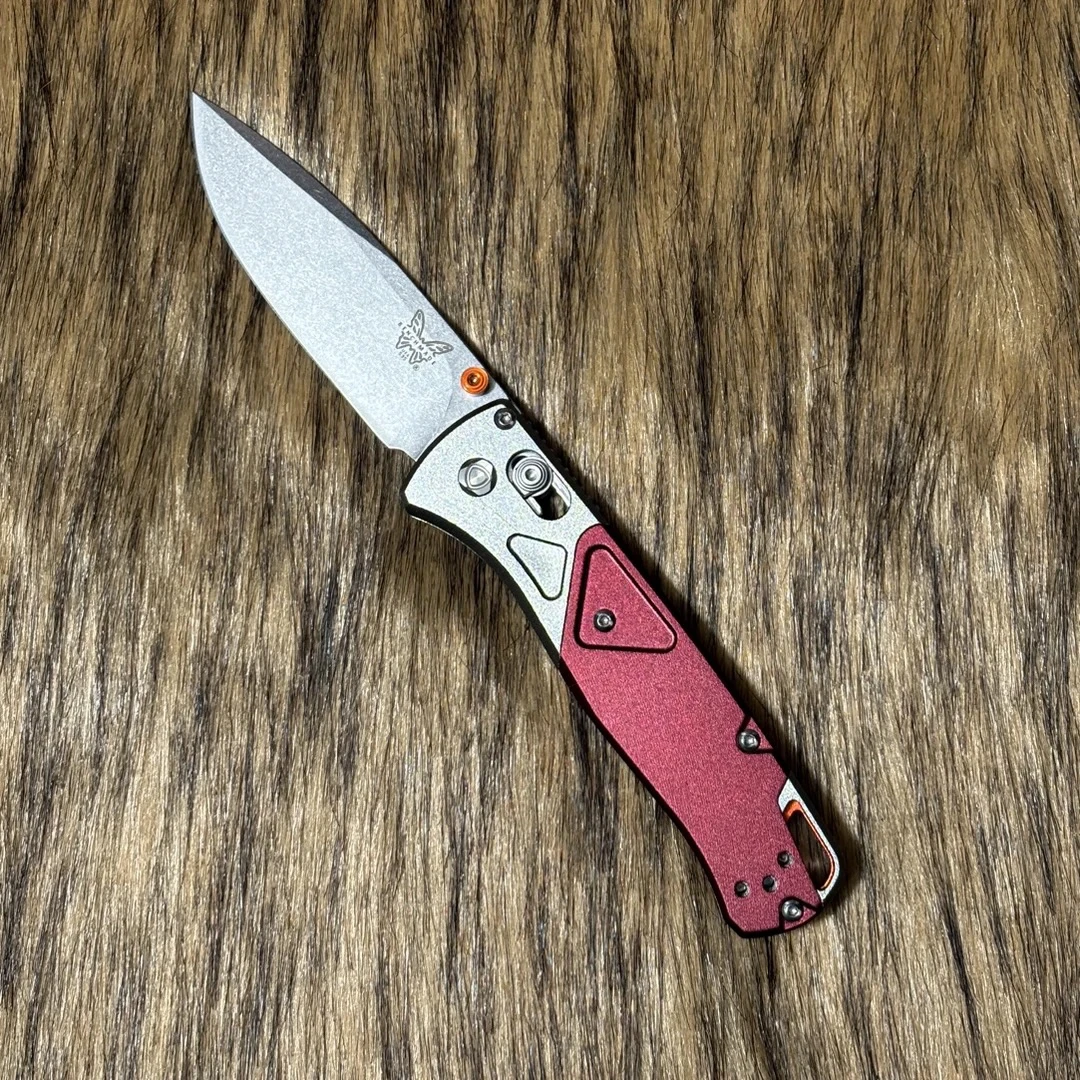 新款蝴蝶S90V高硬度钛合金柄户外多功能刀