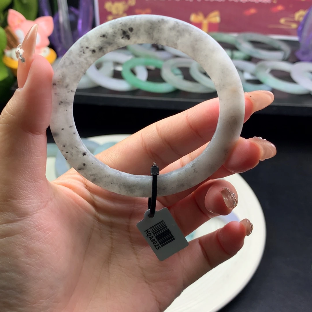 定制翡翠叮当镯未镶嵌吃***朵58