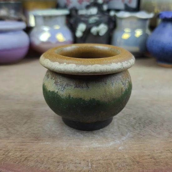 景德镇手工高温陶瓷：内口5高6.5