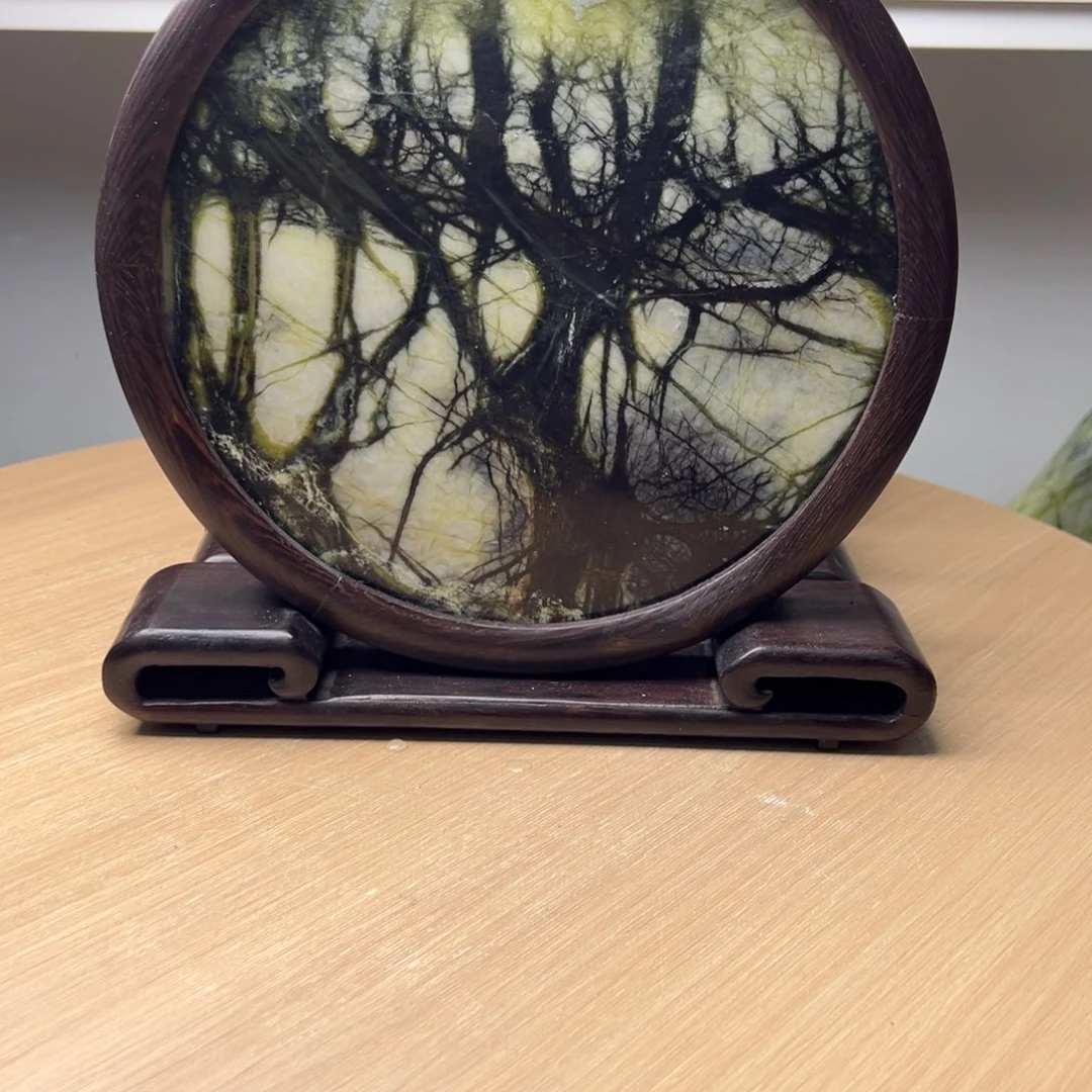 石材玉树石家居摆件