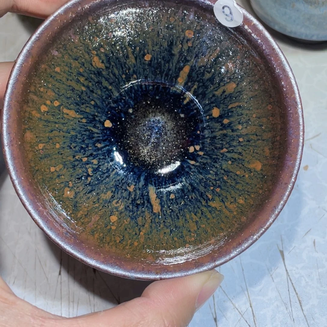 茶盏龙窑柴烧建盏9