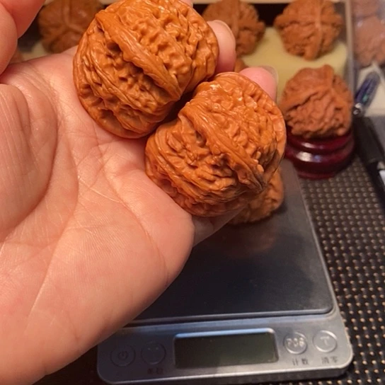 文***笑文玩核桃吊坠核桃