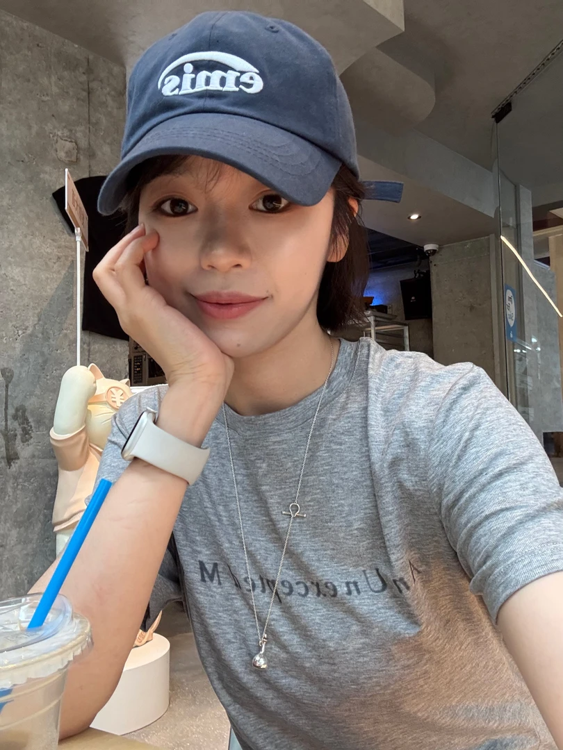 苏晨 轻薄亲肤莱赛尔圆领字母印花弹力短袖T恤