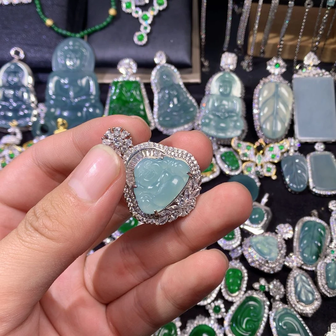 翡翠挂件未镶嵌222222222