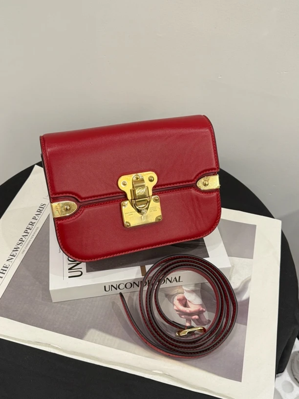 99新 LouisVuitton/路易威登 红金orsay单肩包 全套