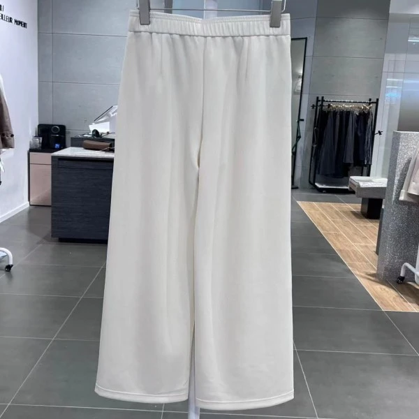 A2044  2025春季新款时尚宽松休闲高腰长裤