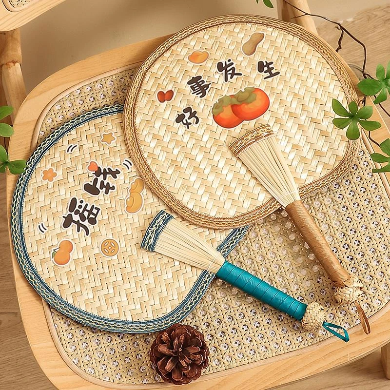 蒲扇老式手工编织结实耐用夏天婴儿儿童小芭蕉扇家用古风手摇扇子