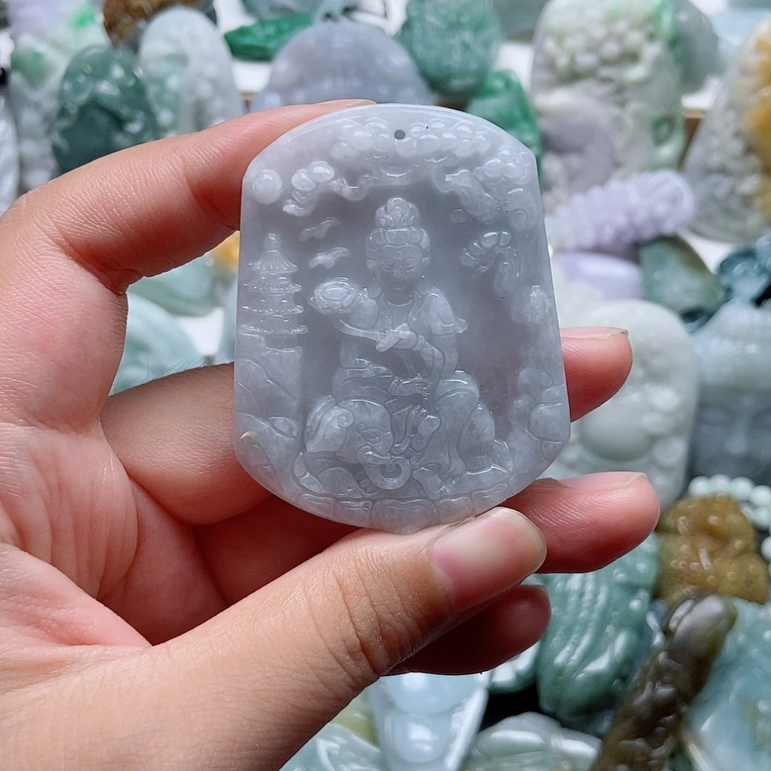 吊坠(不含链)未镶嵌翡翠1