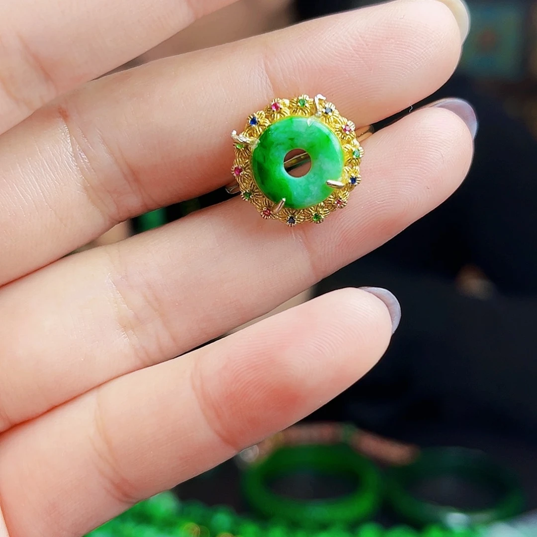 颈饰银S925镶嵌翡翠多样性