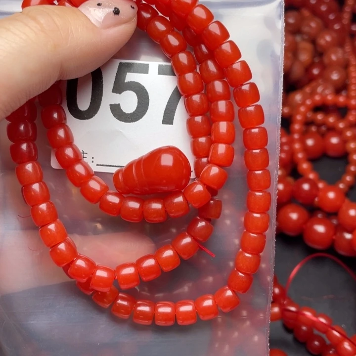 南红玛瑙手链未镶嵌