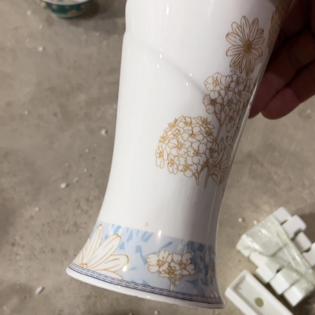 瓷片筷子捅一个微瑕