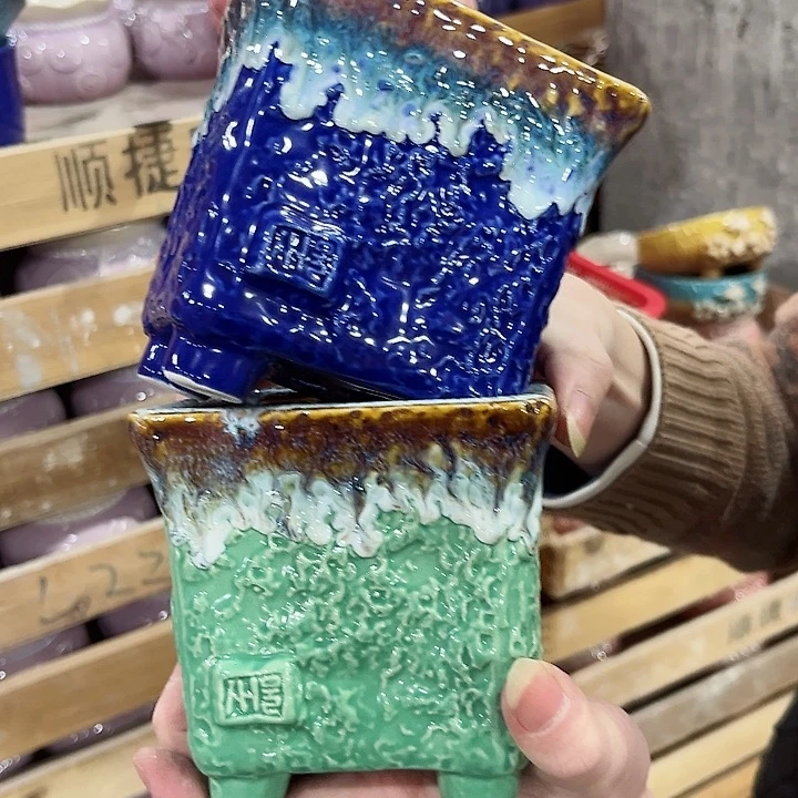 陶瓷陶瓷多肉植物花盆