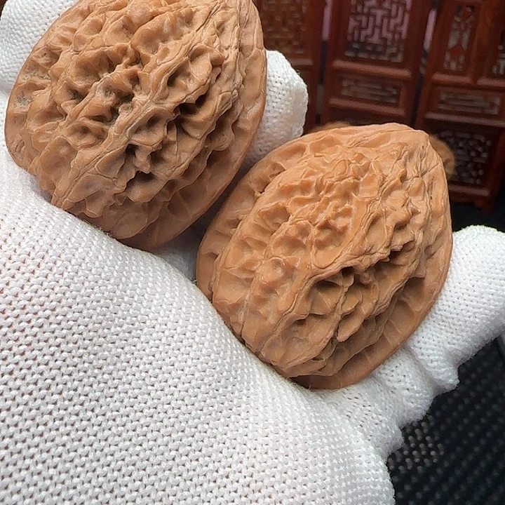吊坠文玩核桃全品桃叶38尺独有款
