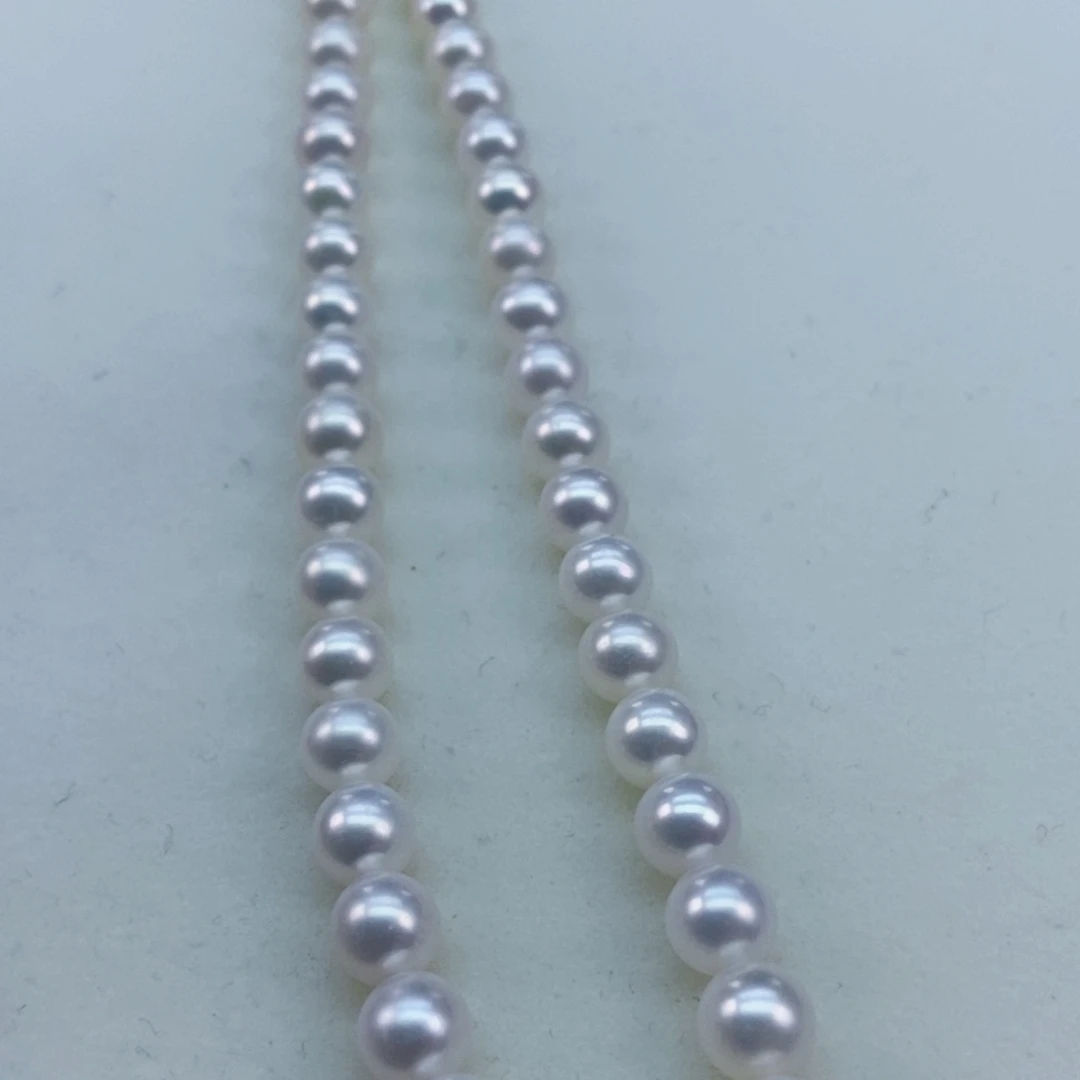 淡水珍珠7冷光正圆银S925镶嵌