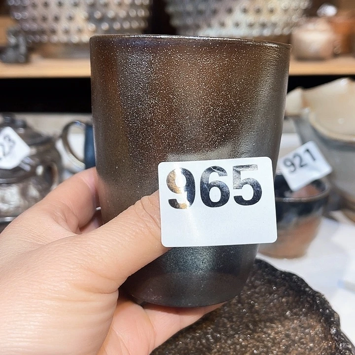 杯高温柴烧陶泥可乐杯