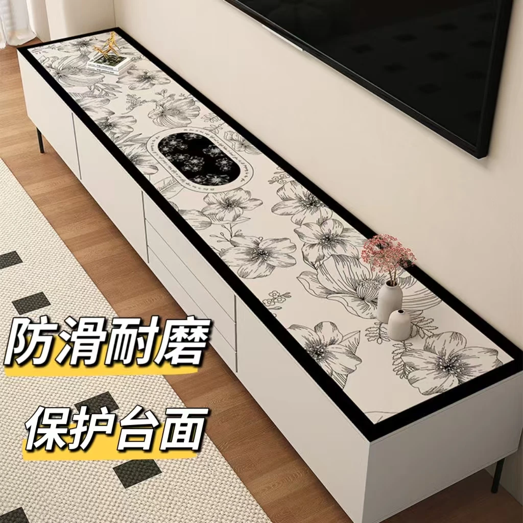 硅藻泥桌垫高档电视柜电视柜台面餐边柜垫子耐磨耐刮耐高温桌垫