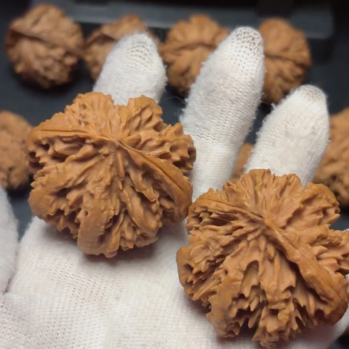 文玩核桃吊坠天****边秦岭灯笼35