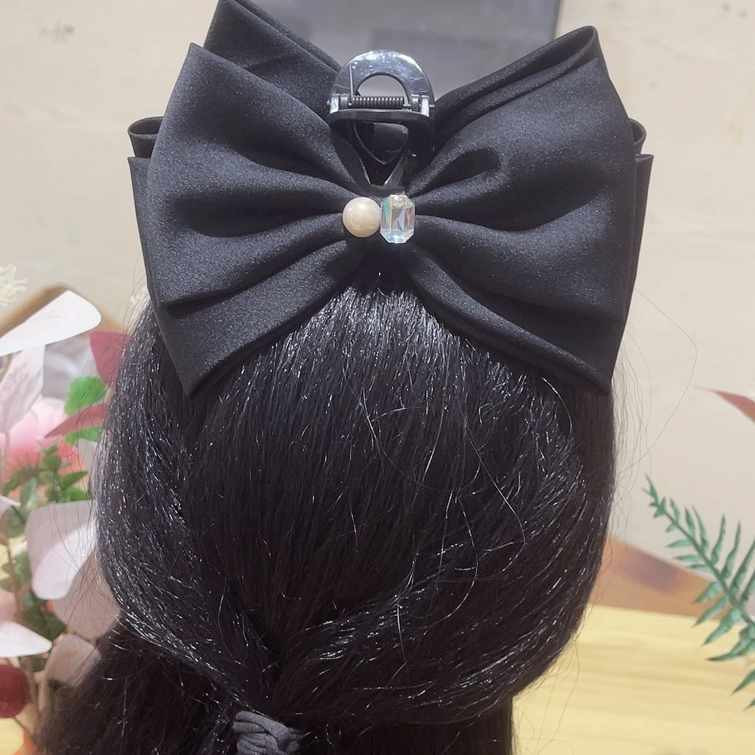 布艺铁合金蝴蝶结发夹