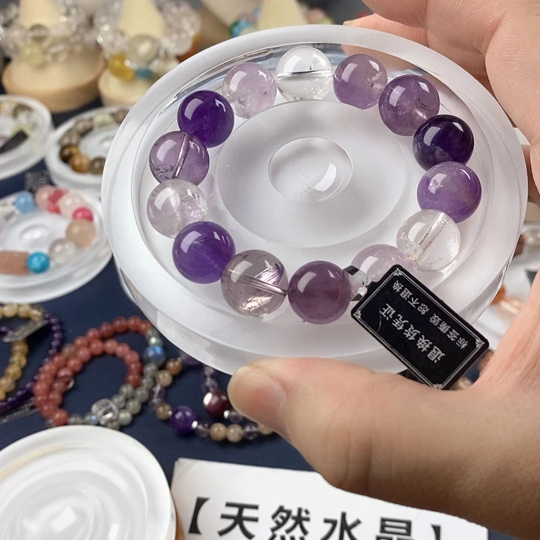 银S925镶嵌手链水晶