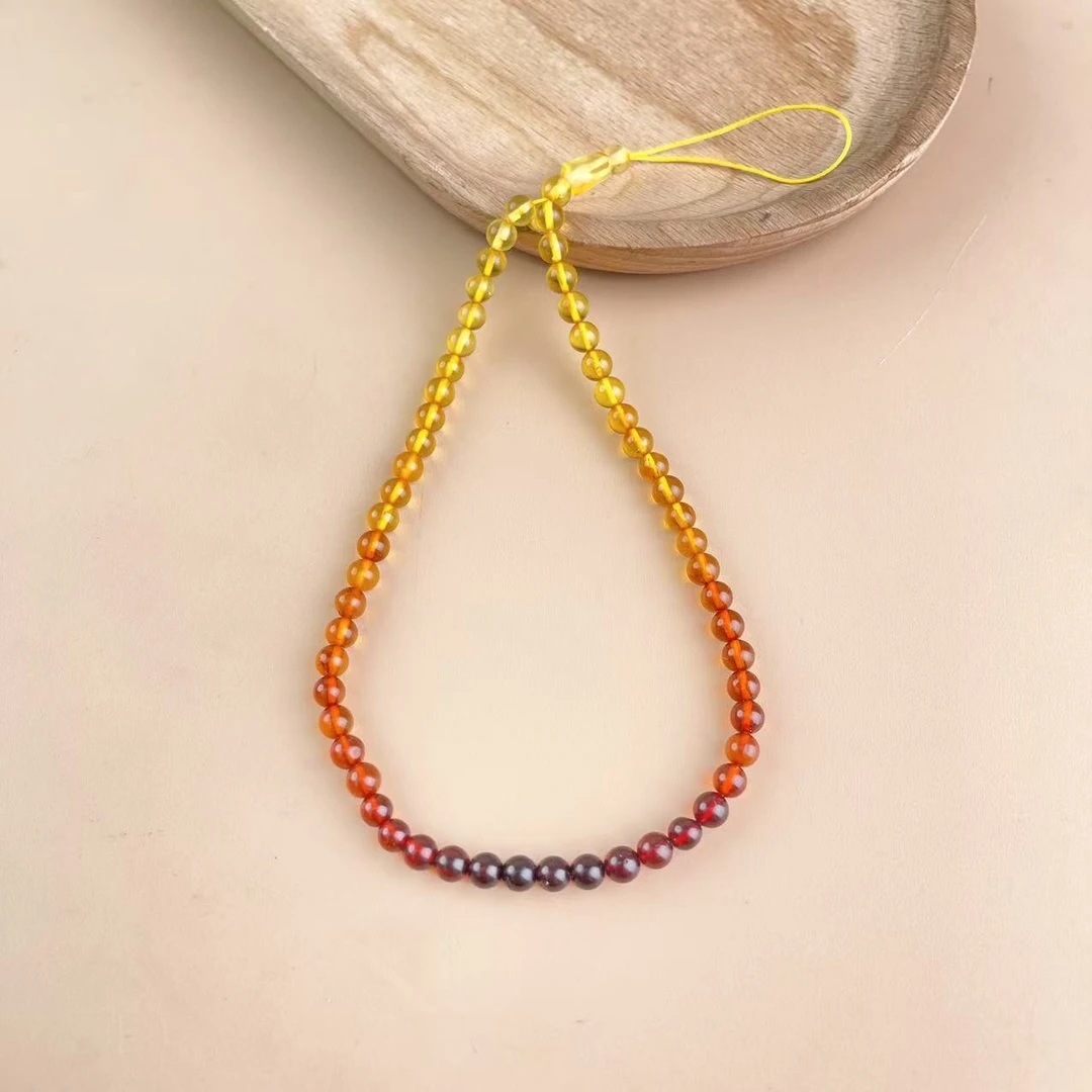 【举石饰品】X02-1195-369琥珀饰品（一件/多样性发/约4mm+）I