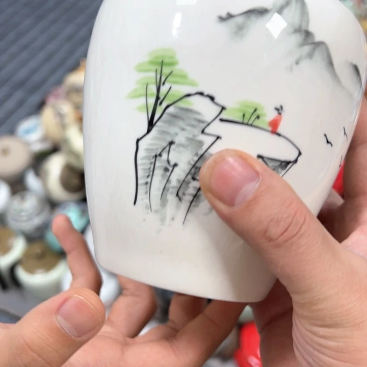 罐茶叶罐陶瓷家用储物罐