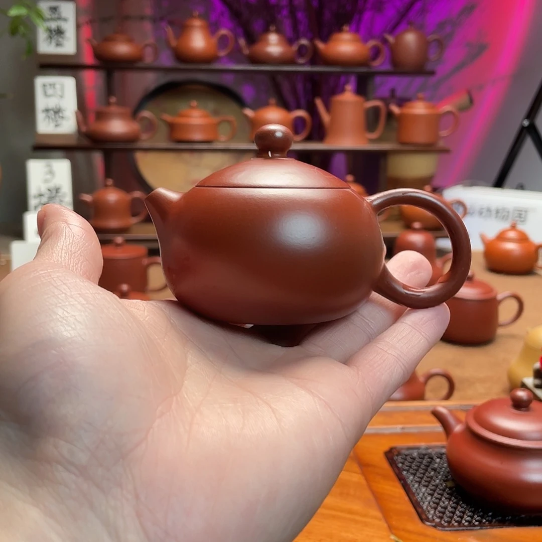 紫砂茶壶凯朱泥西施100c