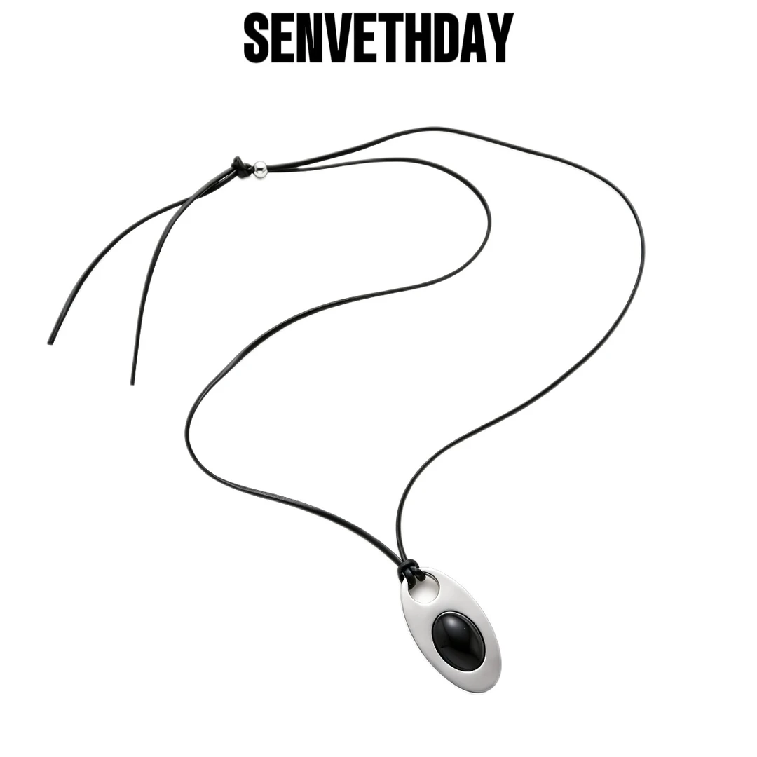 Senveth Day 铜合金项链 曜夜项链 时尚简约百搭复古可调节