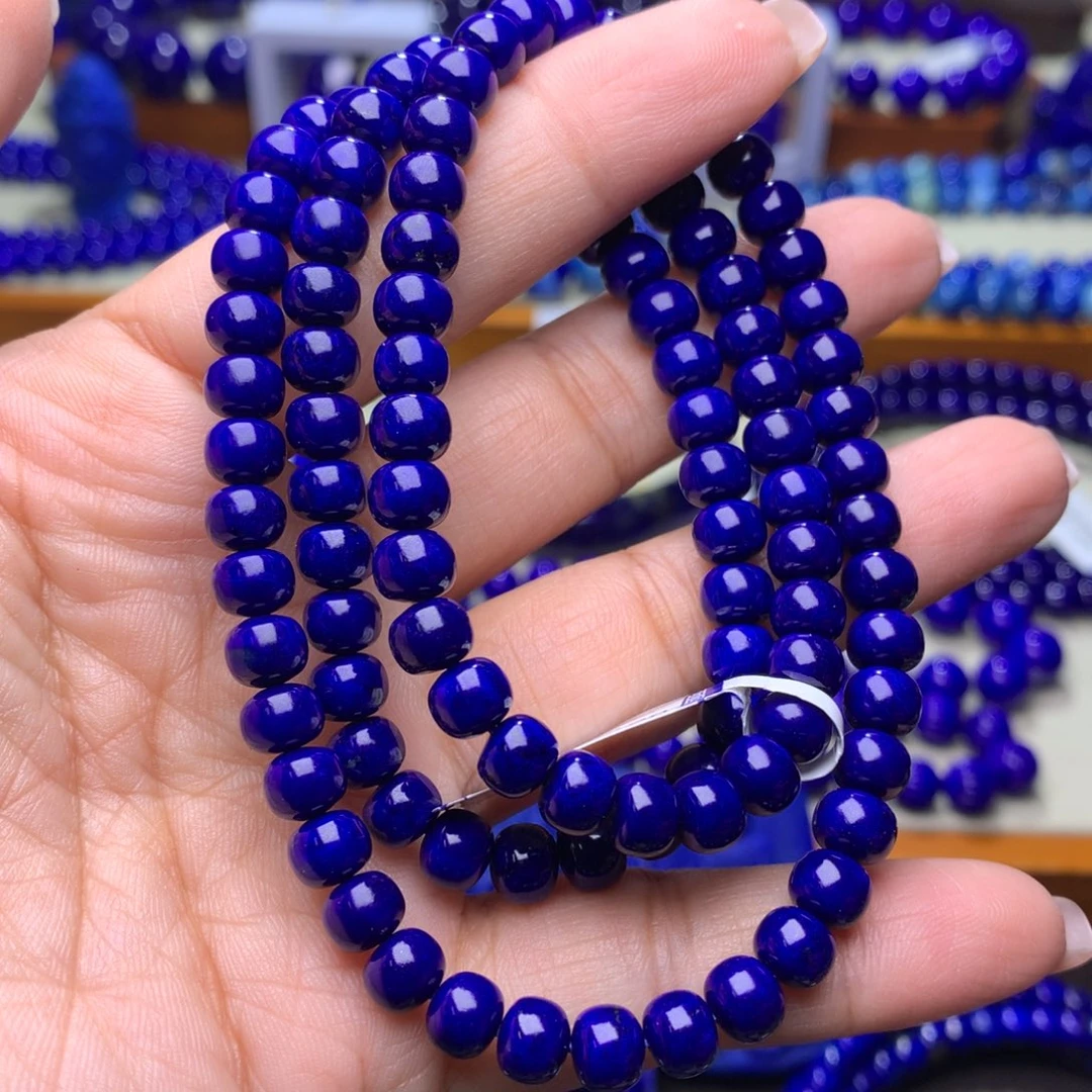 青金石手链未镶嵌6.5m