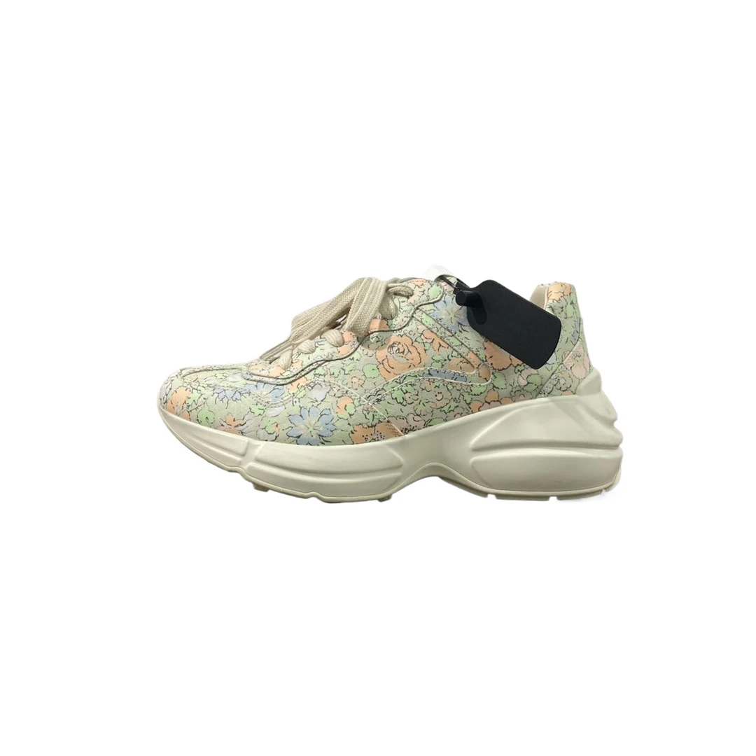 99新 GUCCI/古驰 37码 GUCCI/古驰 花卉老爹鞋 98新 re6610
