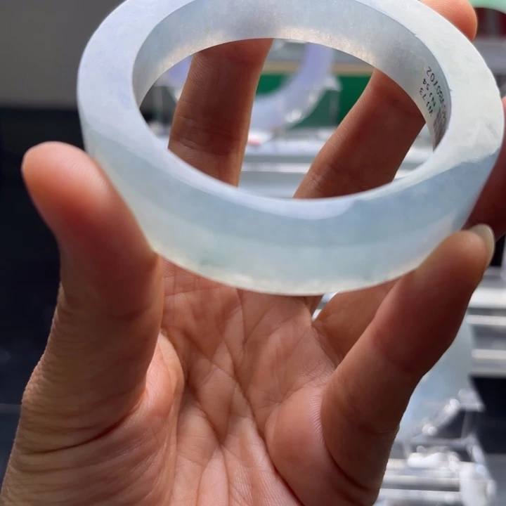 冻***材定制翡翠未镶嵌正圈定制不退不换