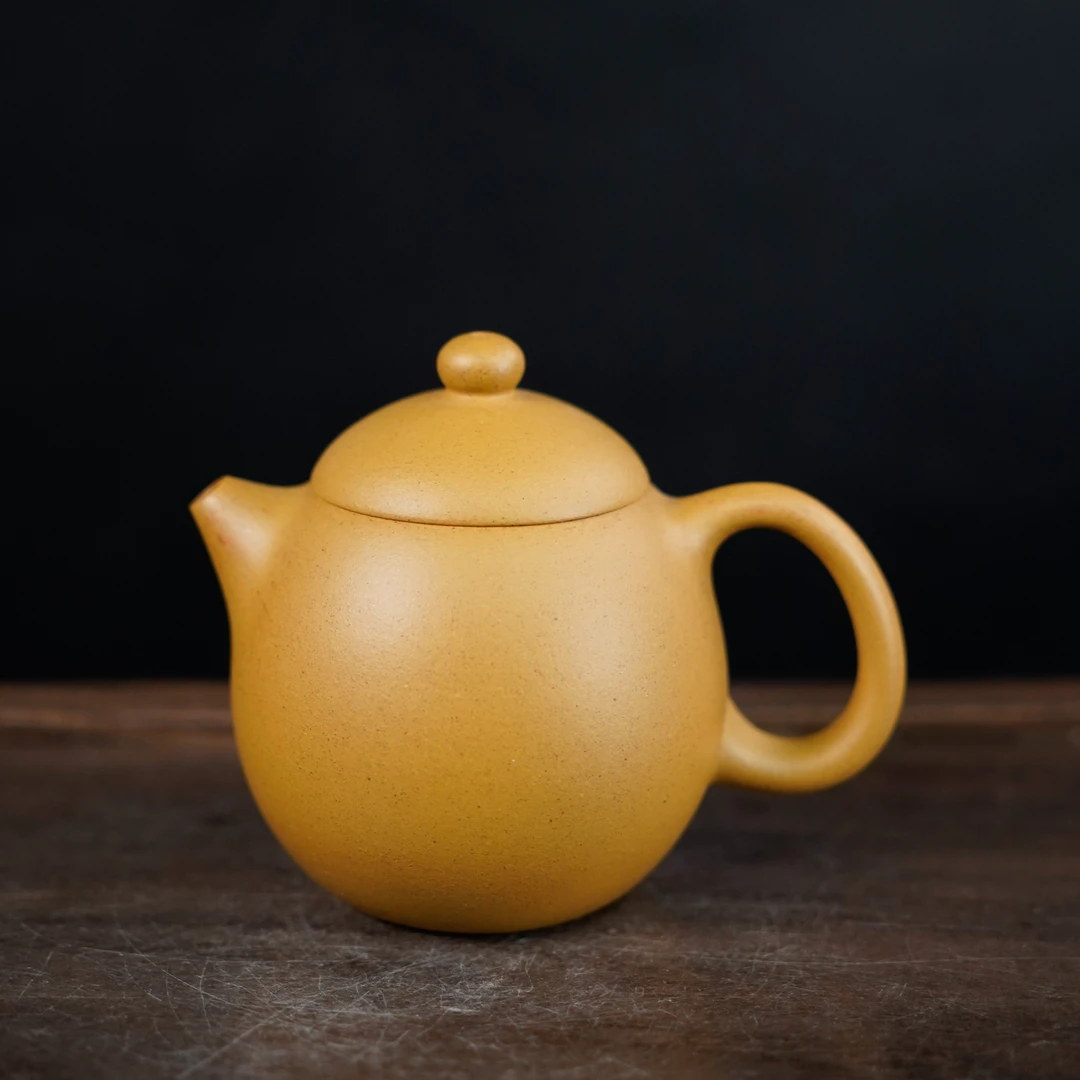 GSZS-7295  民间艺人  宜兴手工紫砂 龙蛋