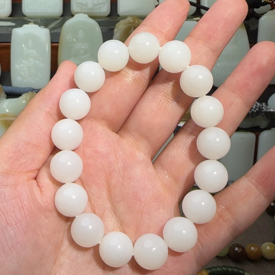 和田玉手链未镶嵌