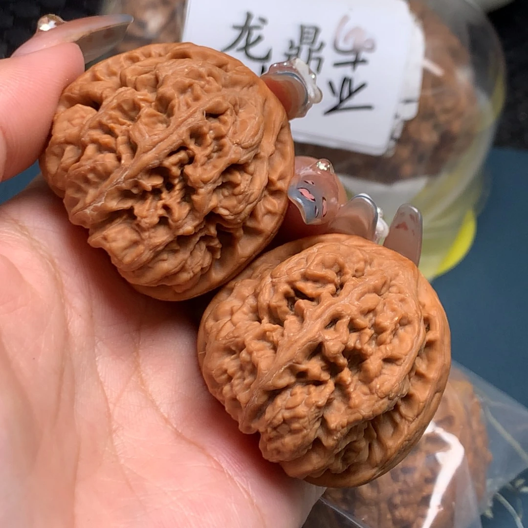 笑***生把件文玩核桃40-32055-8