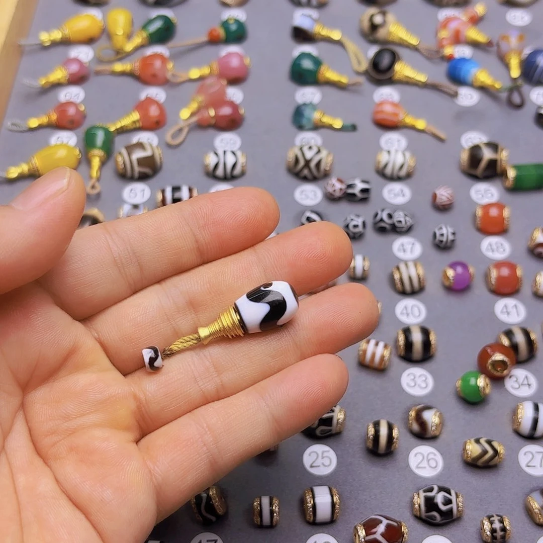 ****y玛瑙/玉髓隔珠未镶嵌