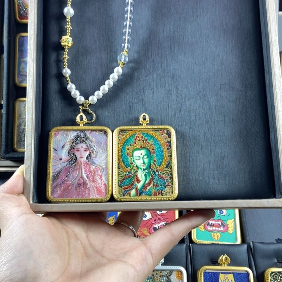 吊坠雯*吖美丽的唐卡漂亮结缘